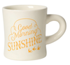 Happiness is Homemade Diner Mugs Good Morning Sunshine